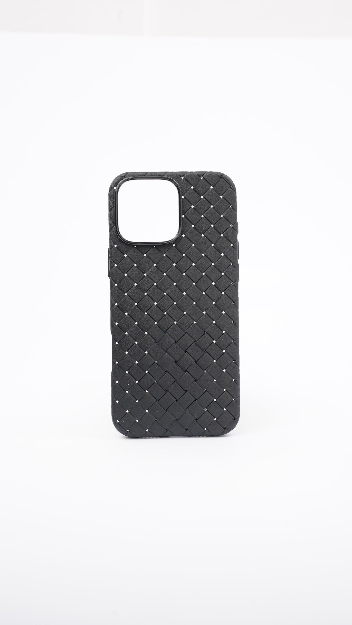 Woven Leather Case for iPhone 15 Pro