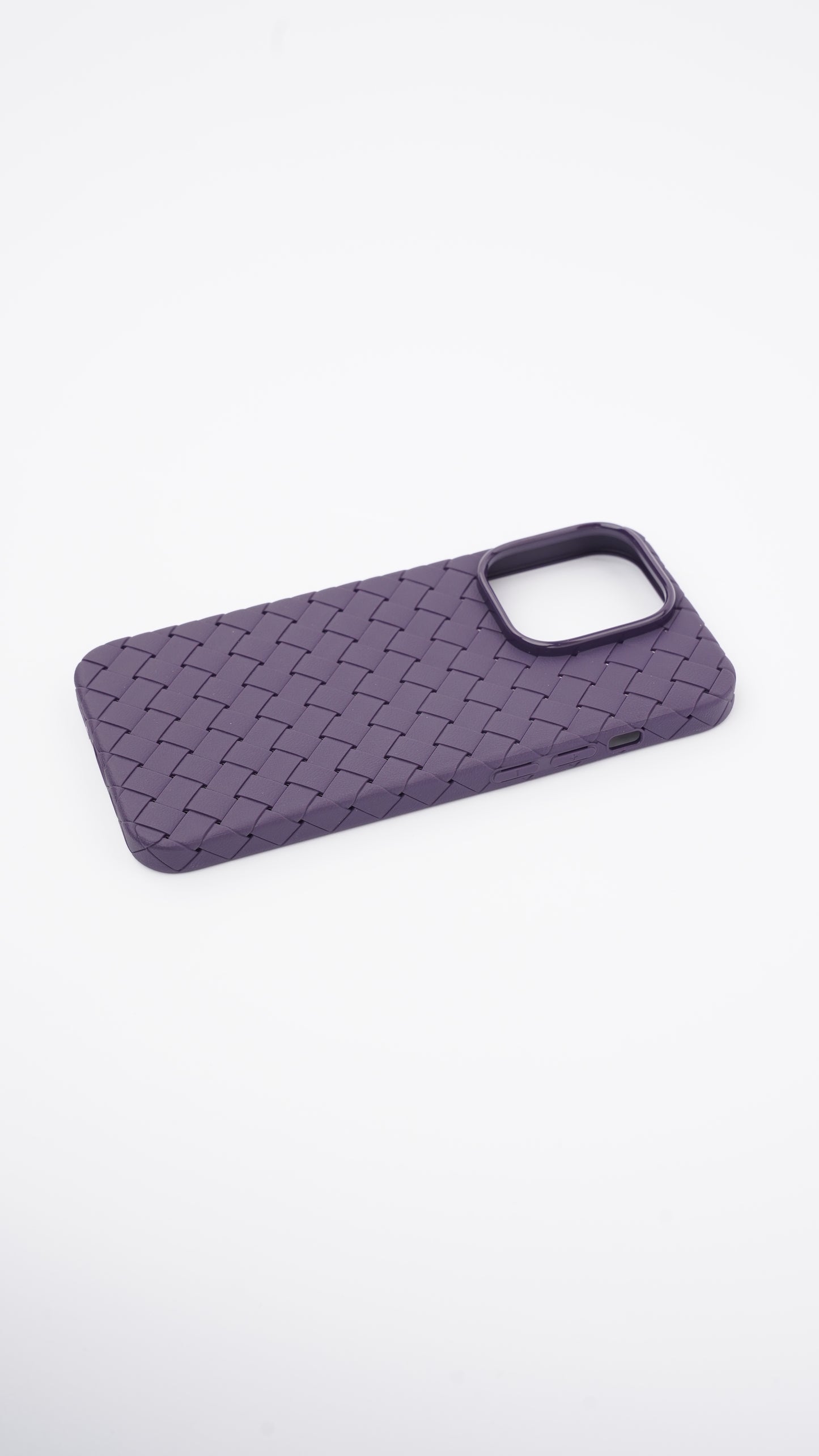 Woven Leather Case for iPhone 14 Pro Max