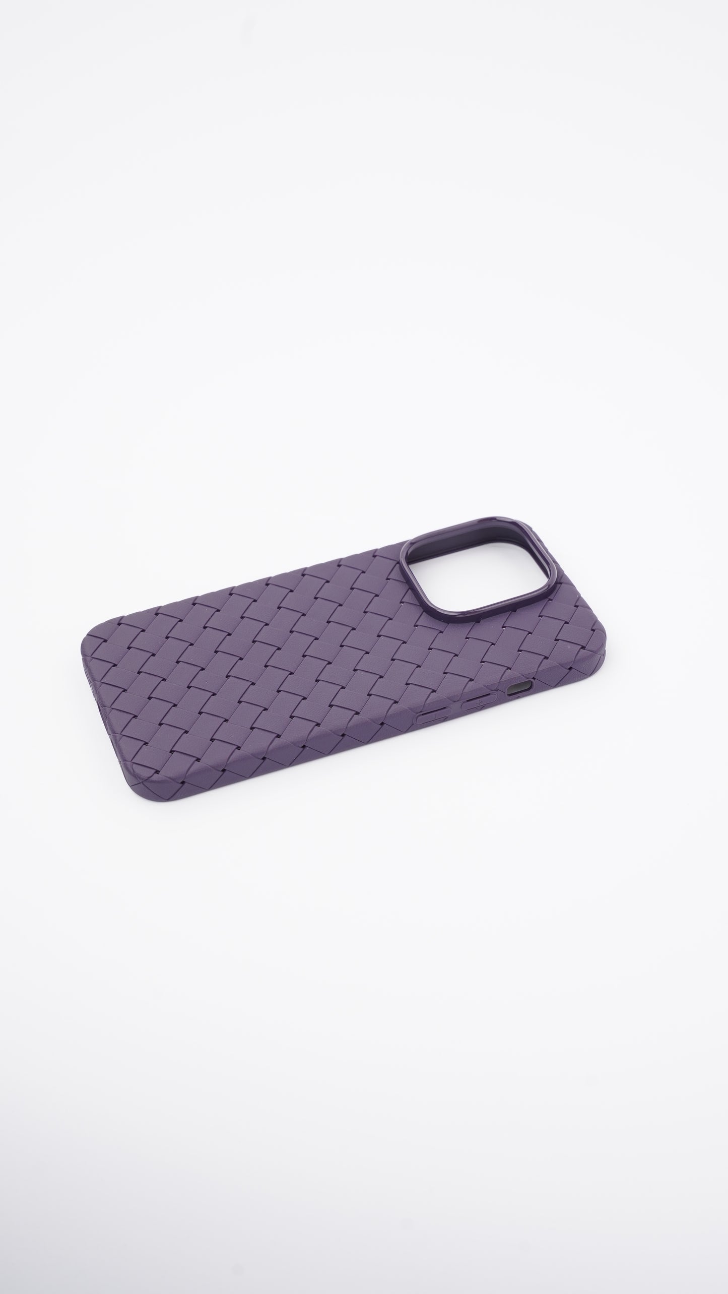 Woven Leather Case for iPhone 14 Pro Max