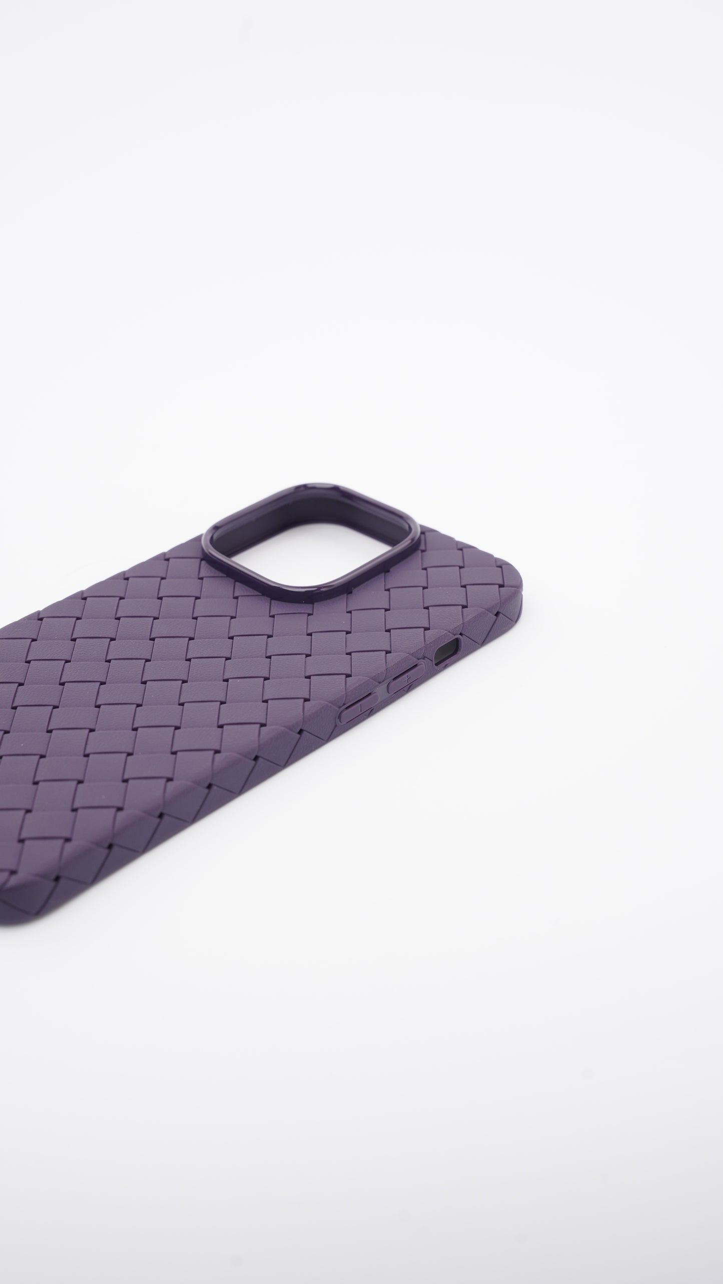 Woven Leather Case for iPhone 14 Pro Max