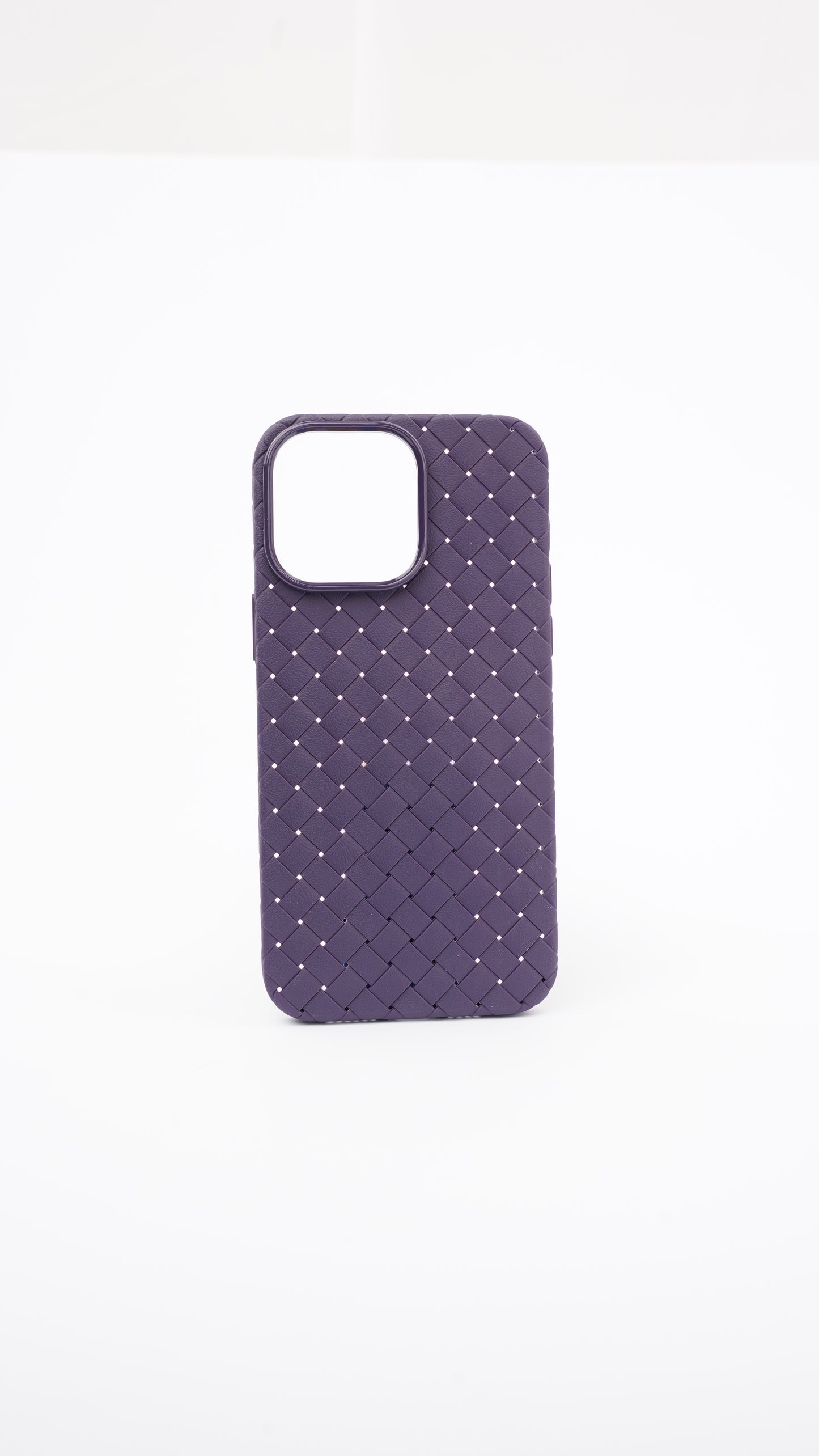 Woven Leather Case for iPhone 14 Pro Max