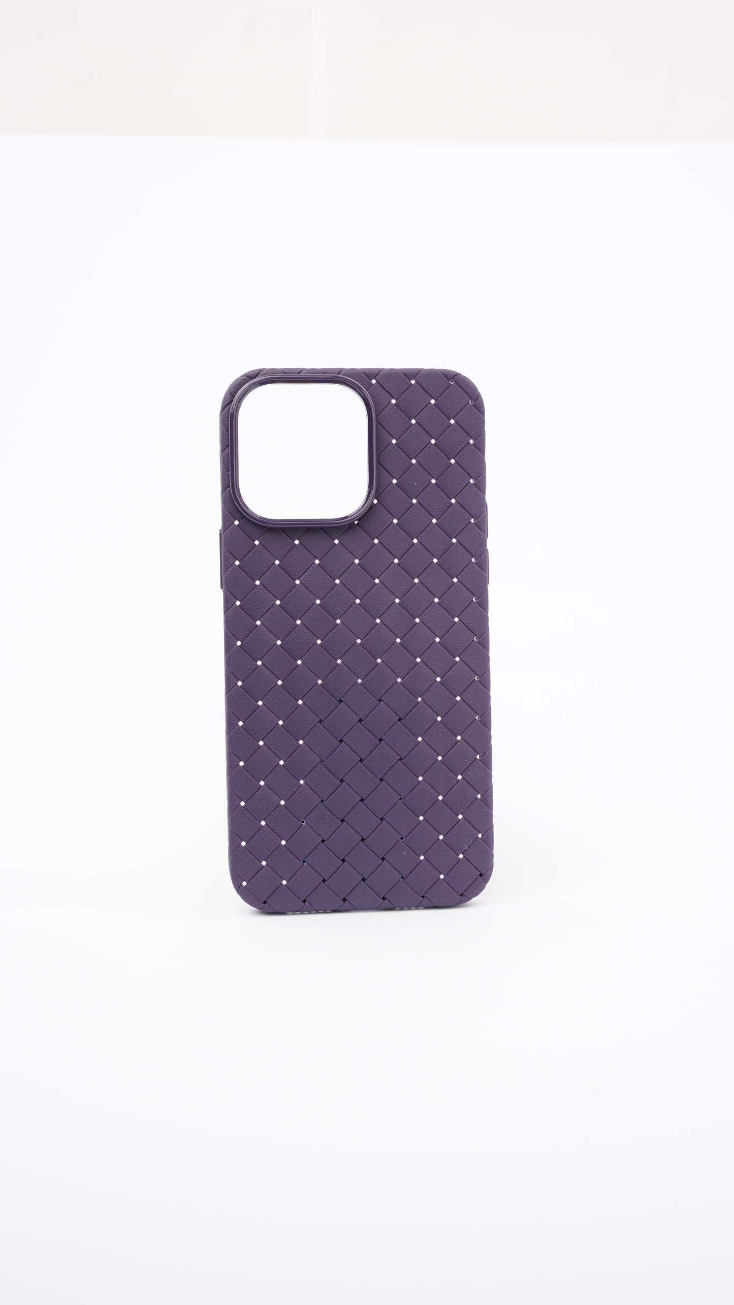 Woven Leather Case for iPhone 14 Pro Max