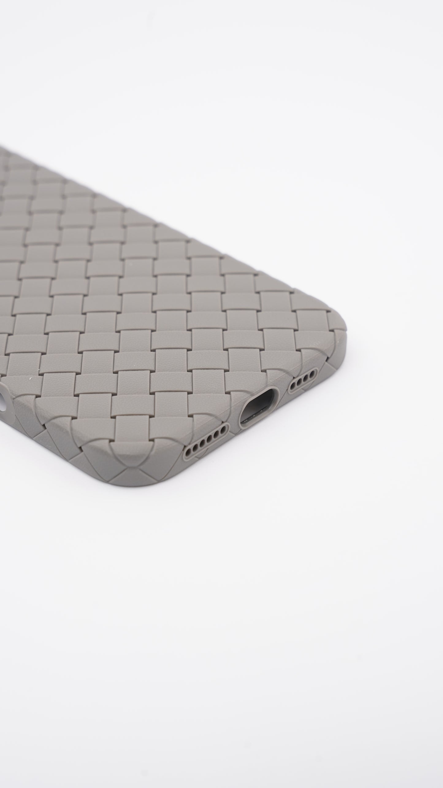 Woven Leather Case for iPhone 15 Pro