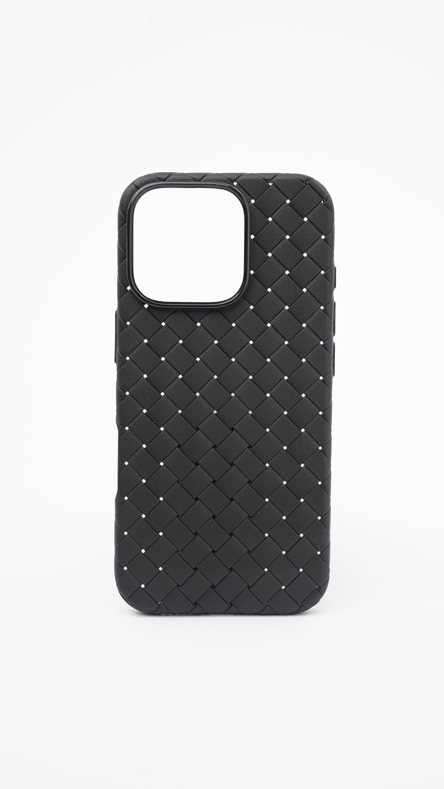 Woven Leather Case for iPhone 15