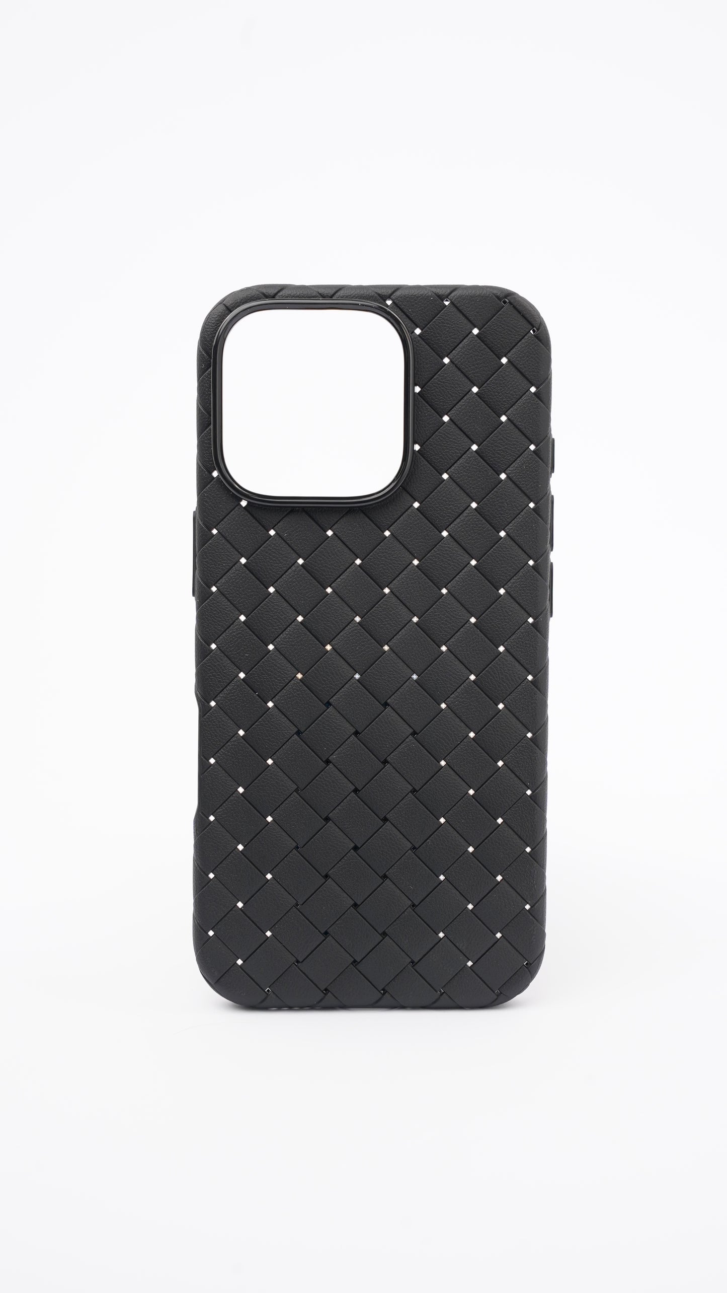 Woven Leather Case for iPhone 15