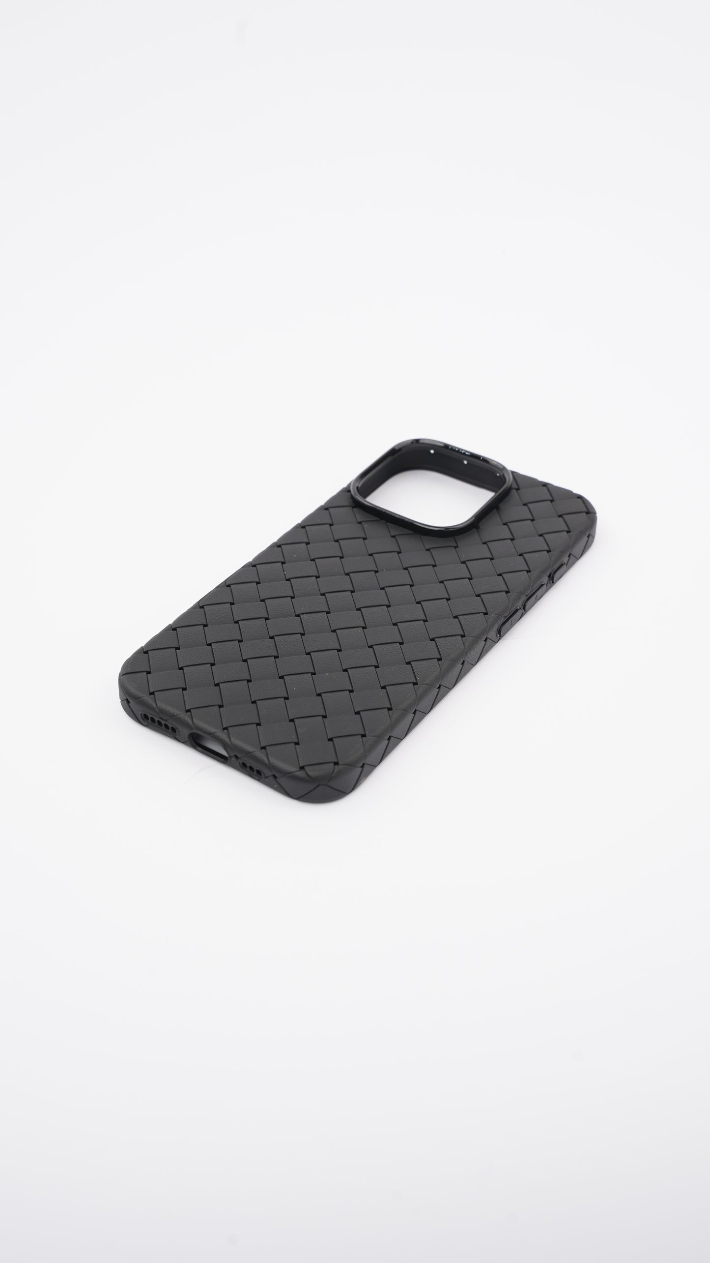Woven Leather Case for iPhone 15