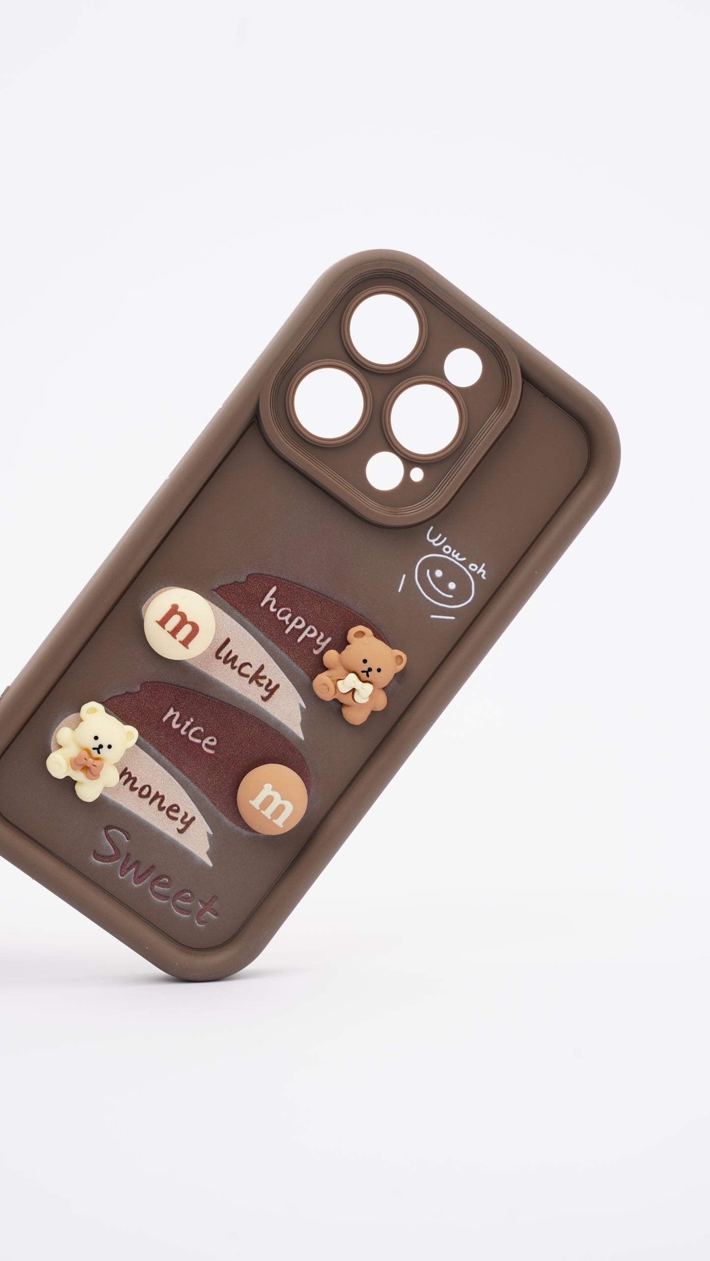 Coffe Cute Silicone Cover for iPhone 14