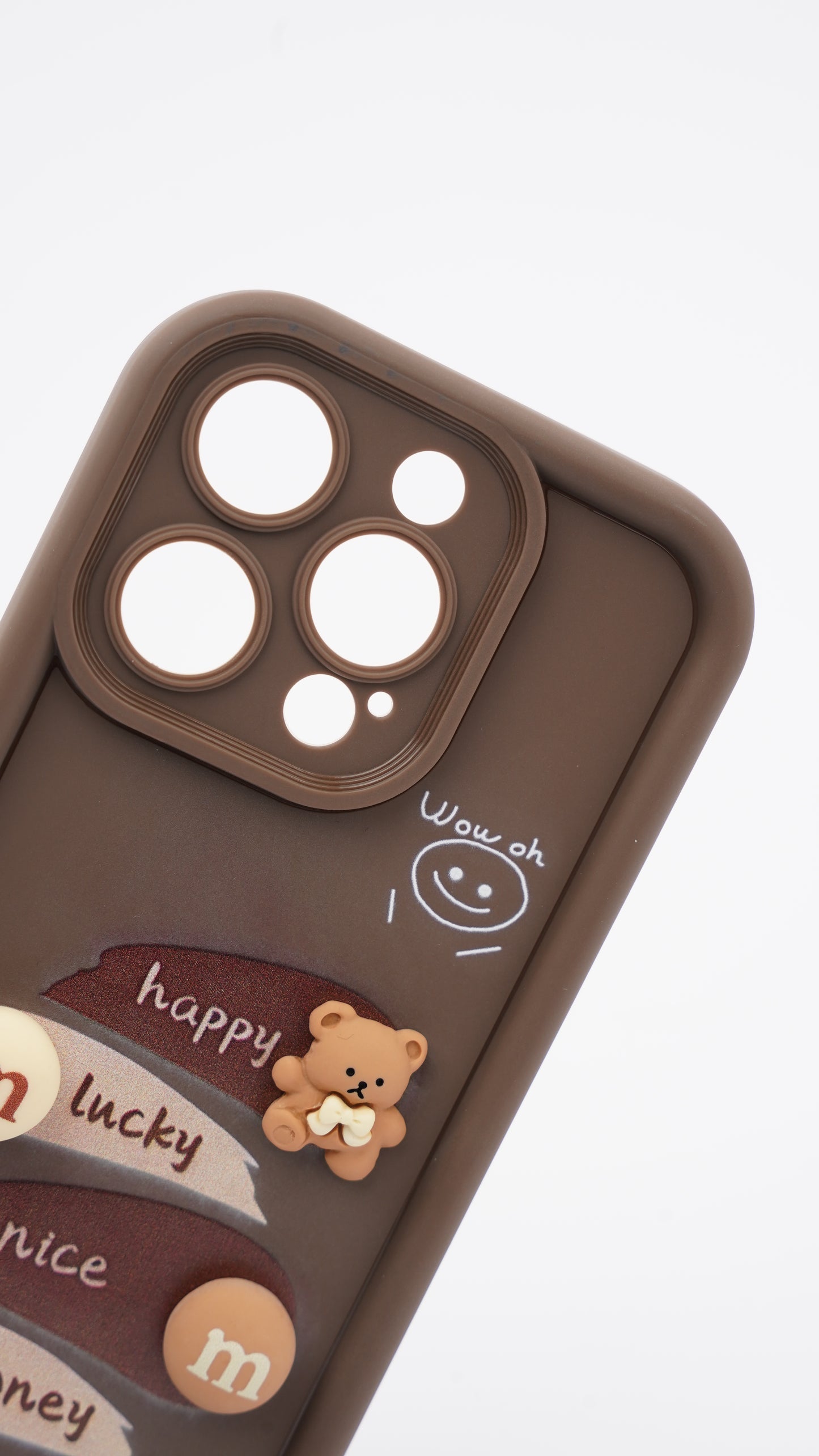 Coffe Cute Silicone Cover for iPhone 14