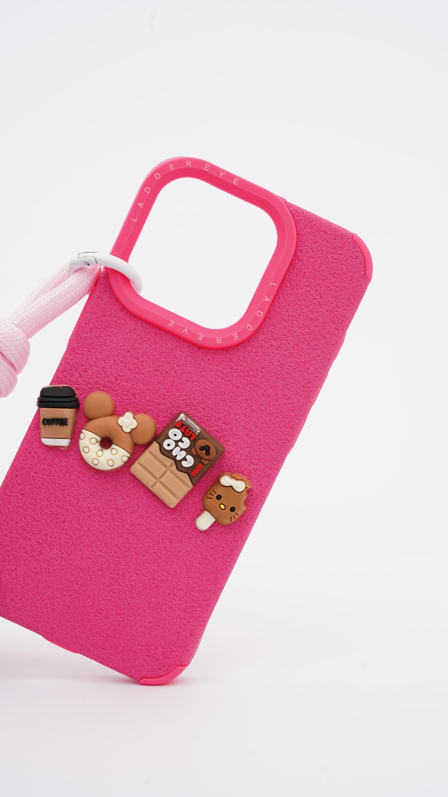 Pink Cute Dori Silicone Cover for iPhone 15 Pro