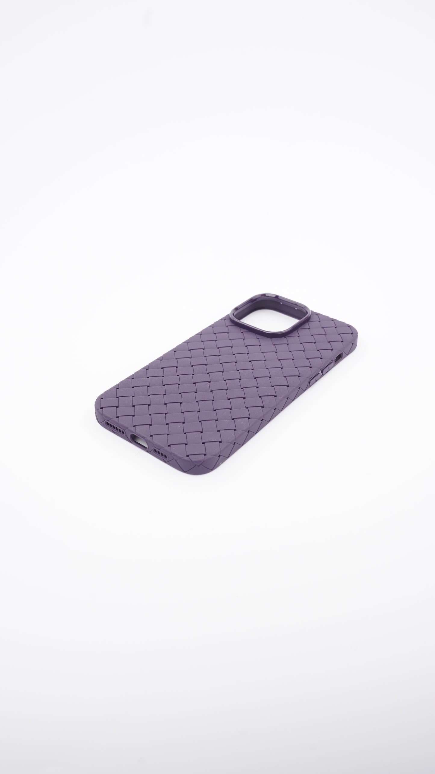 Woven Leather Case for iPhone 11