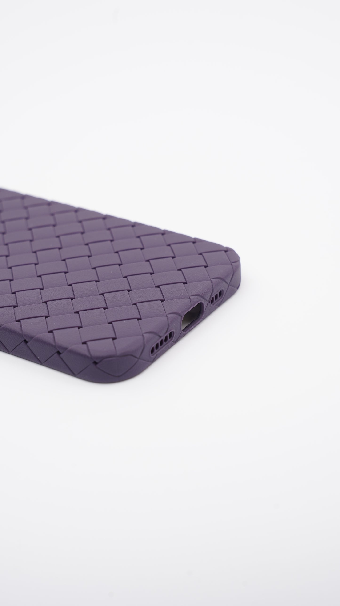 Woven Leather Case for iPhone 11