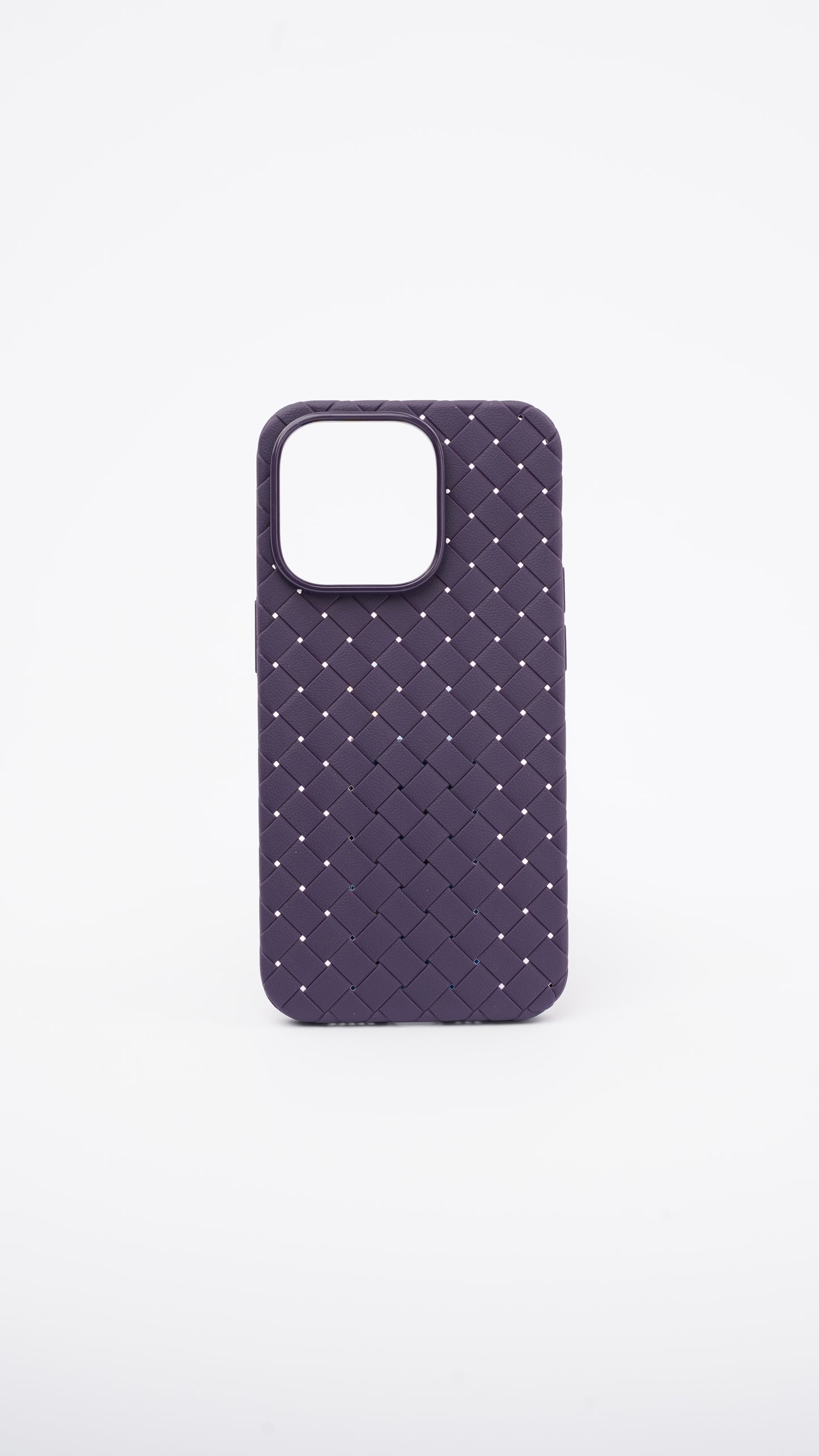 Woven Leather Case for iPhone 11