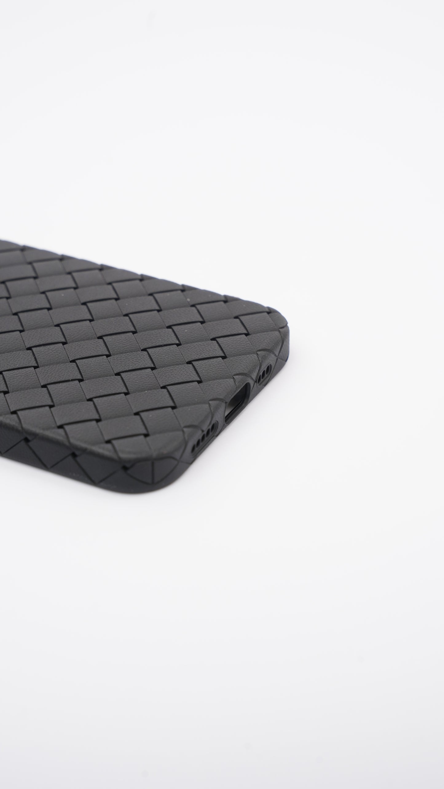 Woven Leather Case for iPhone 14 Pro