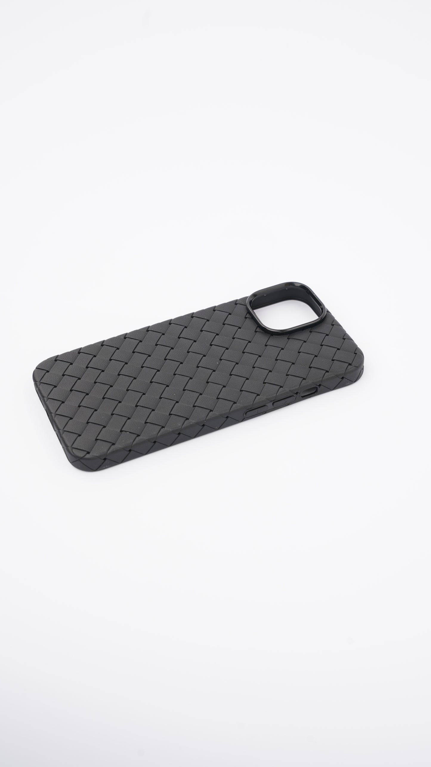 Woven Leather Case for iPhone 16 Pro Max
