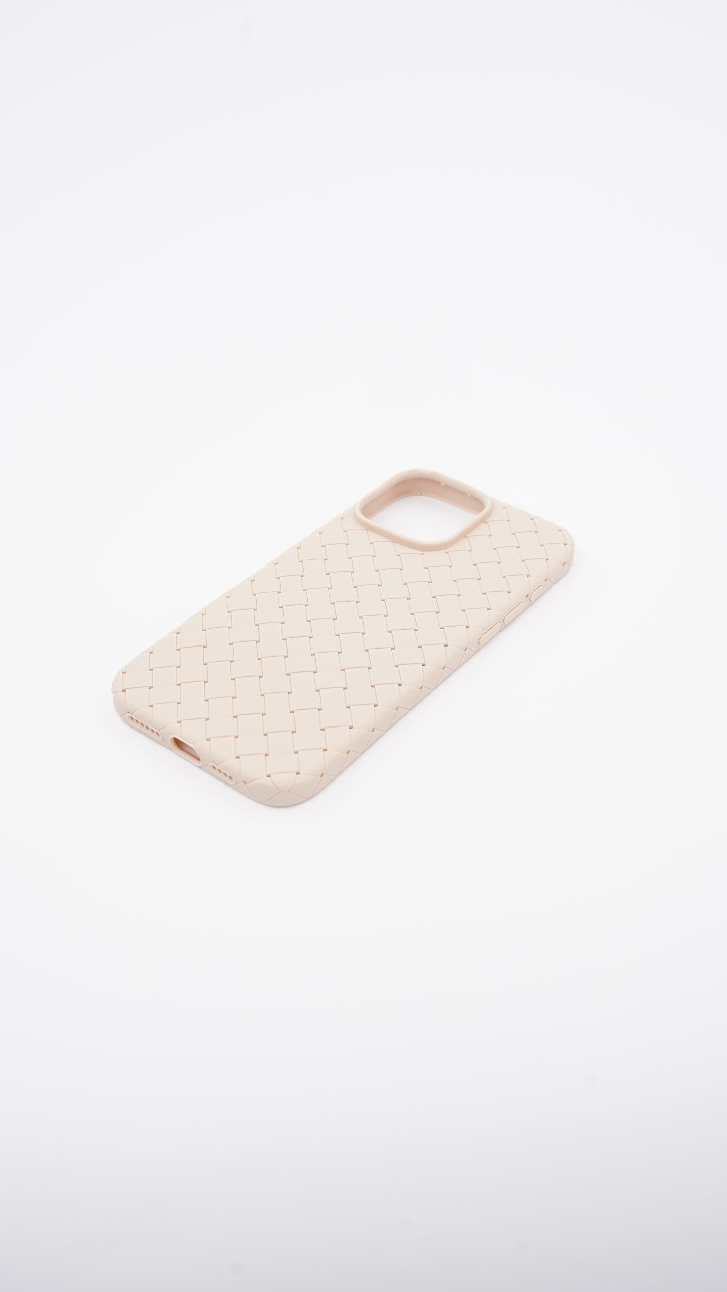 Woven Leather Case for iPhone 16 Pro