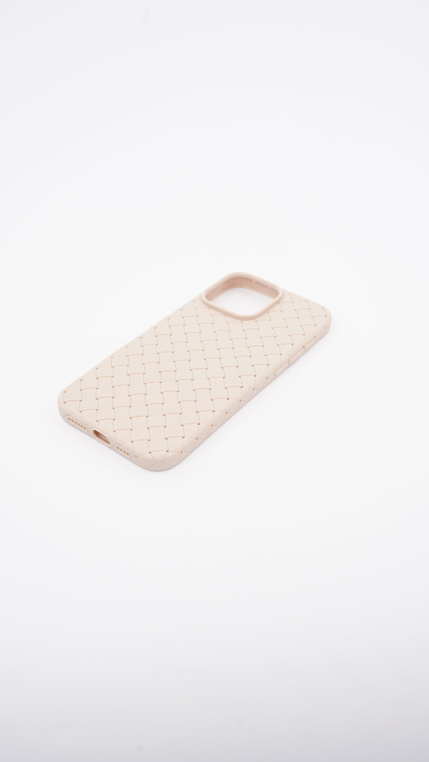 Woven Leather Case for iPhone 16 Pro