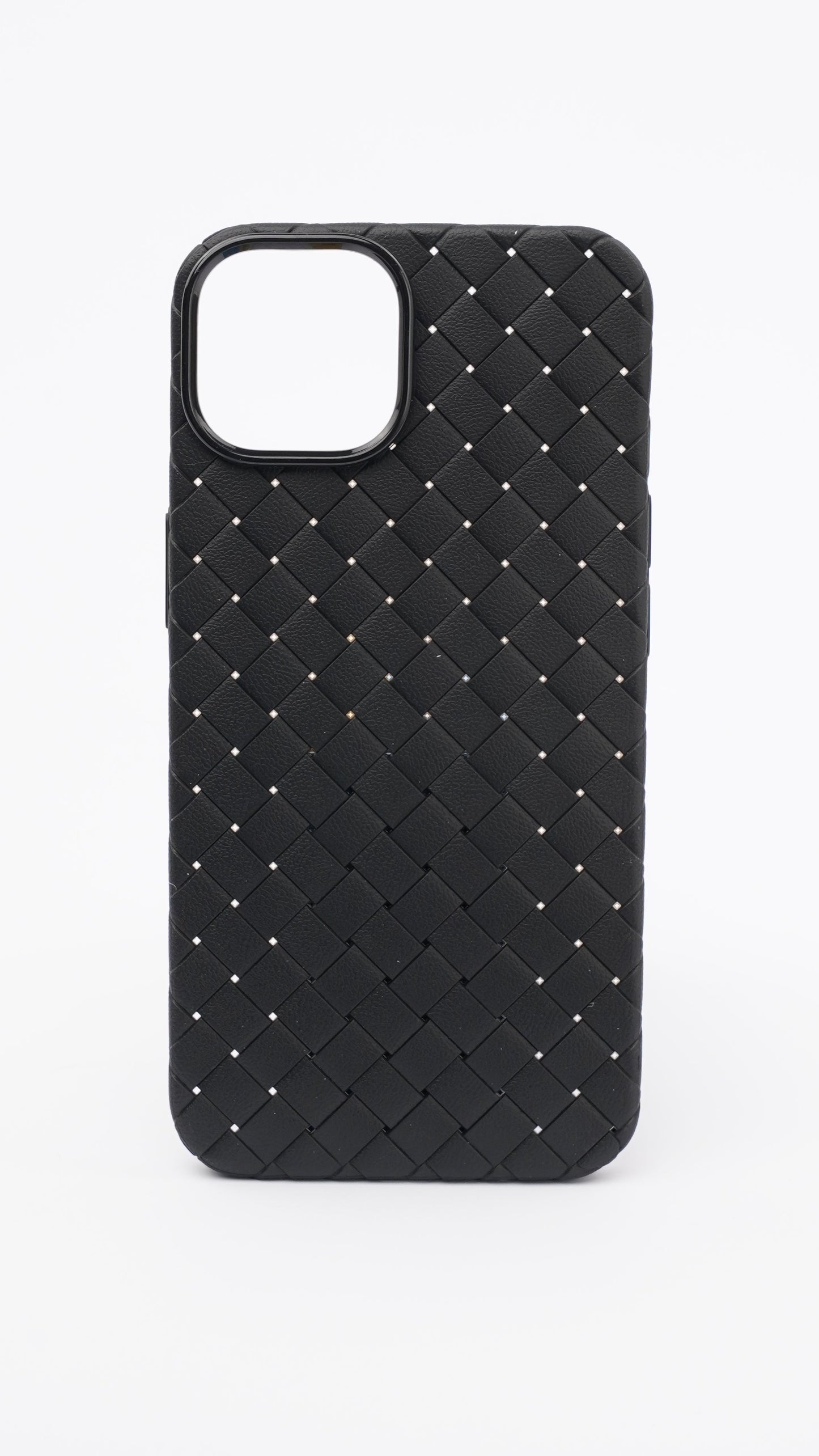 Woven Leather Case for iPhone 14 Pro