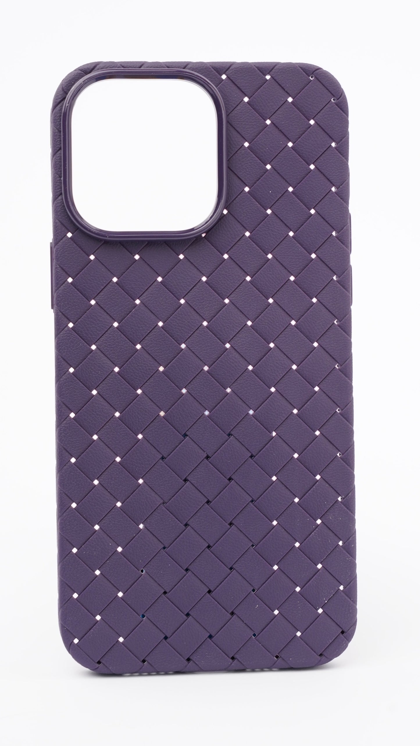 Woven Leather Case for iPhone 11