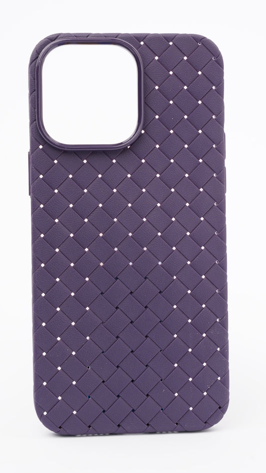 Woven Leather Case for iPhone 11 Pro