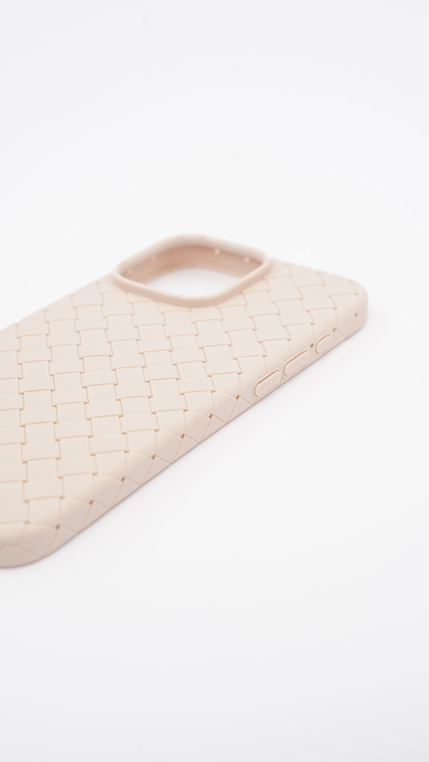 Woven Leather Case for iPhone 16 Pro