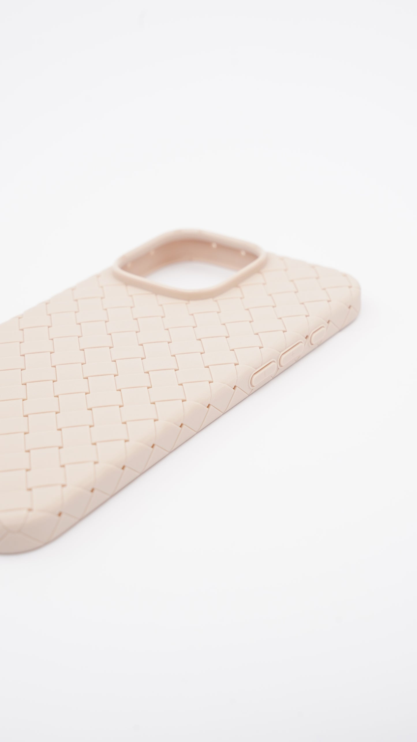 Woven Leather Case for iPhone 16 Pro Max