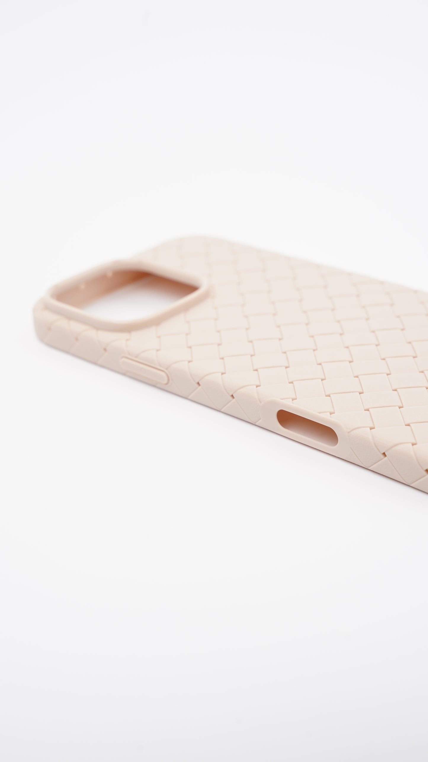 Woven Leather Case for iPhone 16 Pro Max