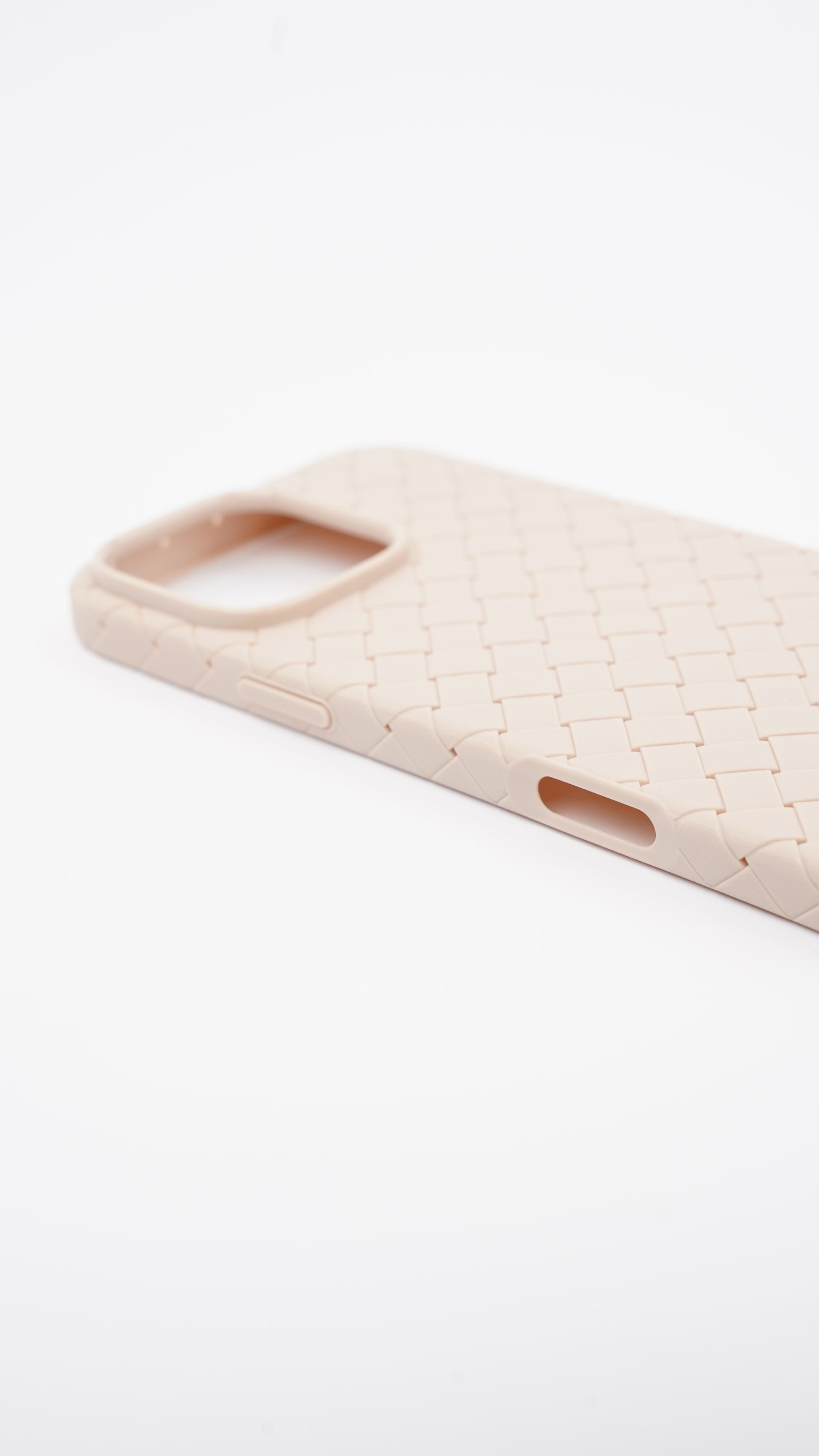 Woven Leather Case for iPhone 16 Pro