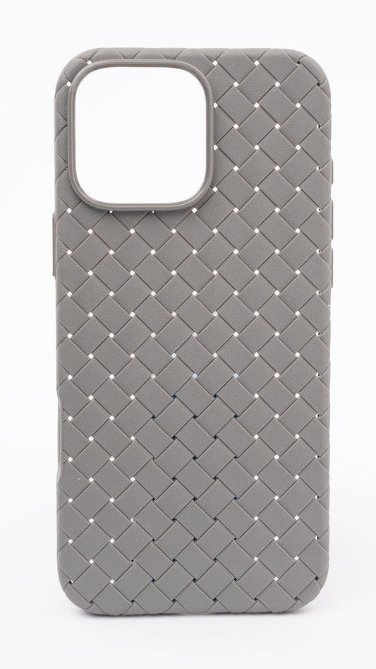Woven Leather Case for iPhone 11 Pro Max