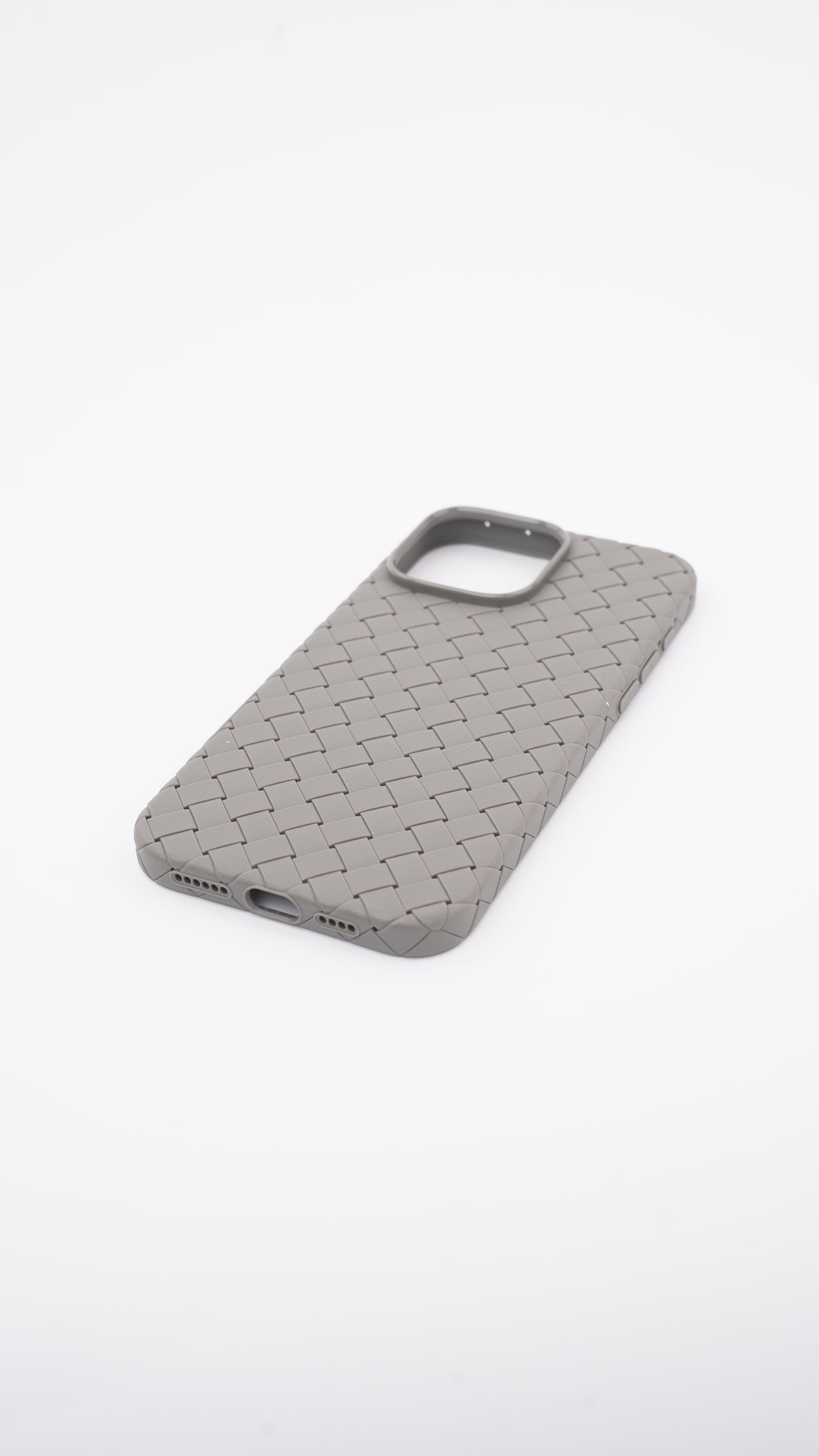Woven Leather Case for iPhone 11