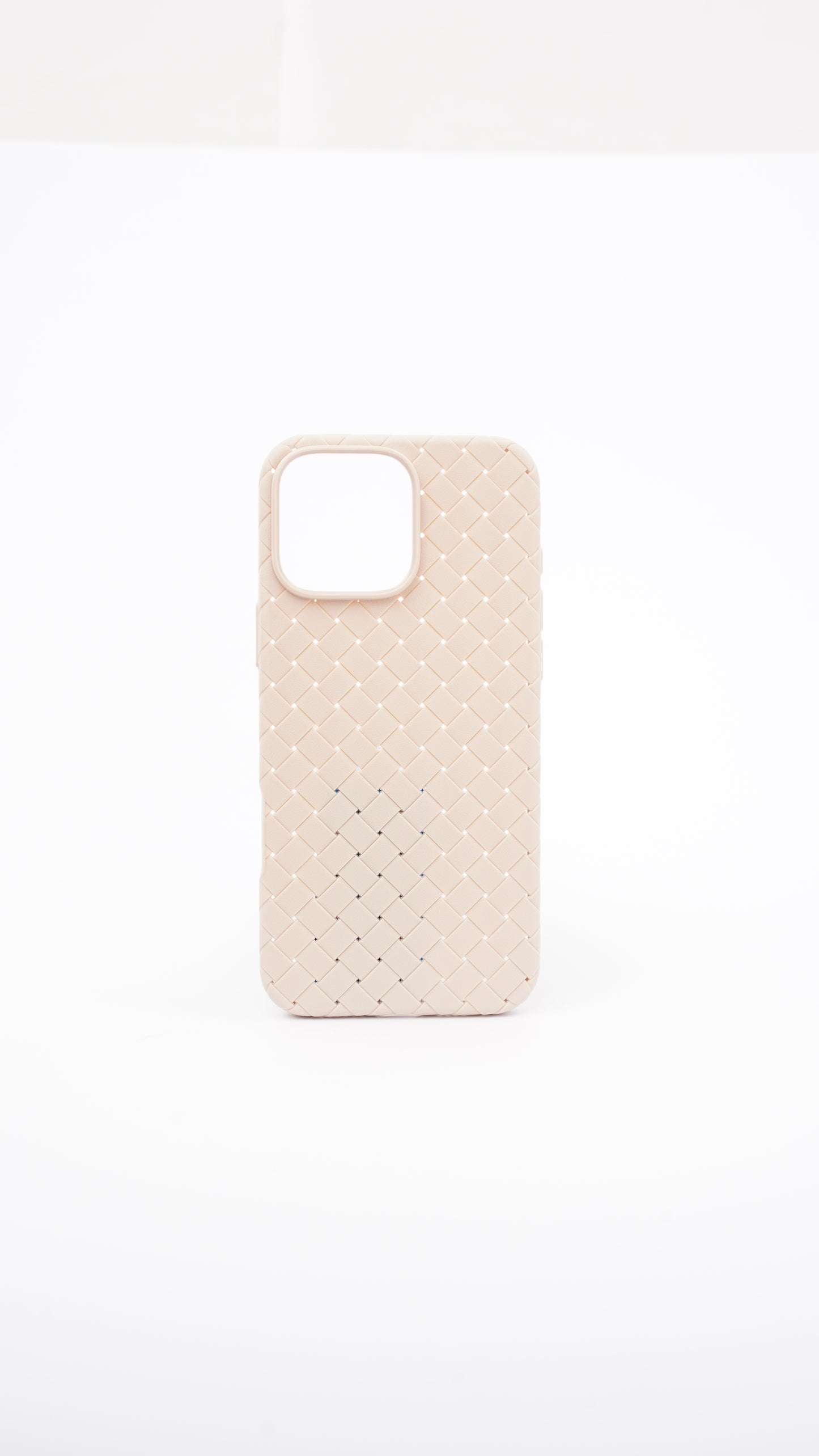 Woven Leather Case for iPhone 16 Pro Max