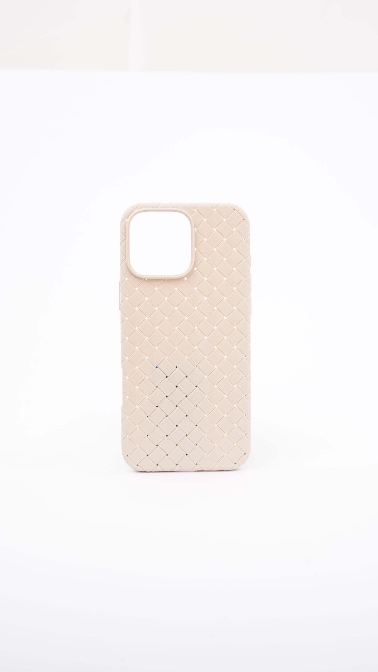 Woven Leather Case for iPhone 16 Pro