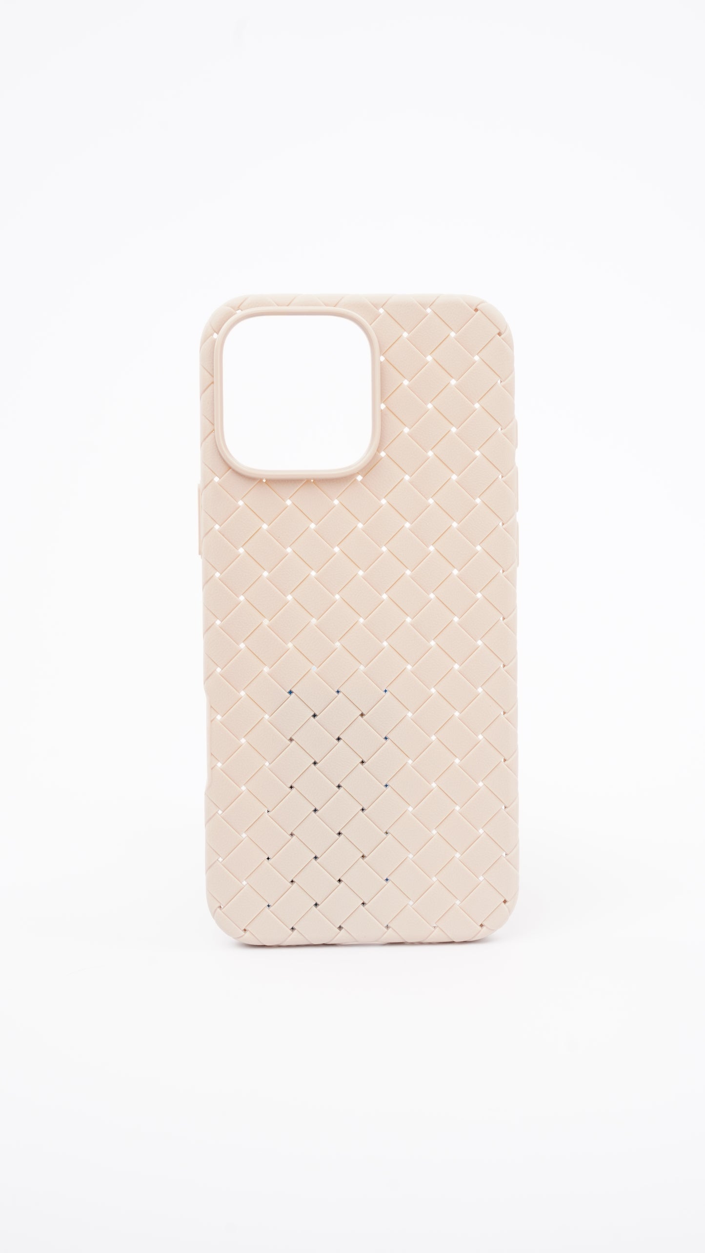 Woven Leather Case for iPhone 16 Pro Max