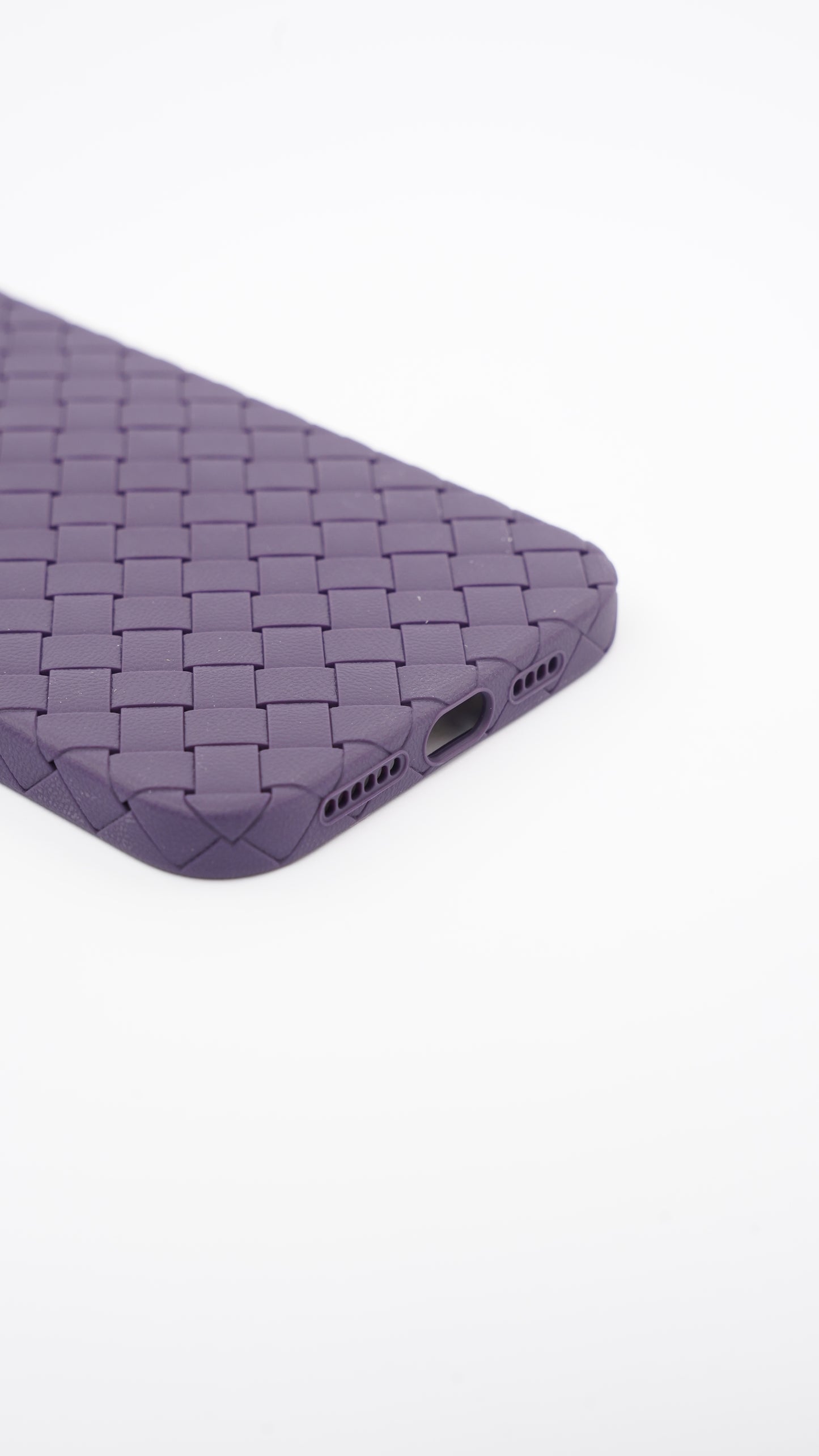 Woven Leather Case for iPhone 11