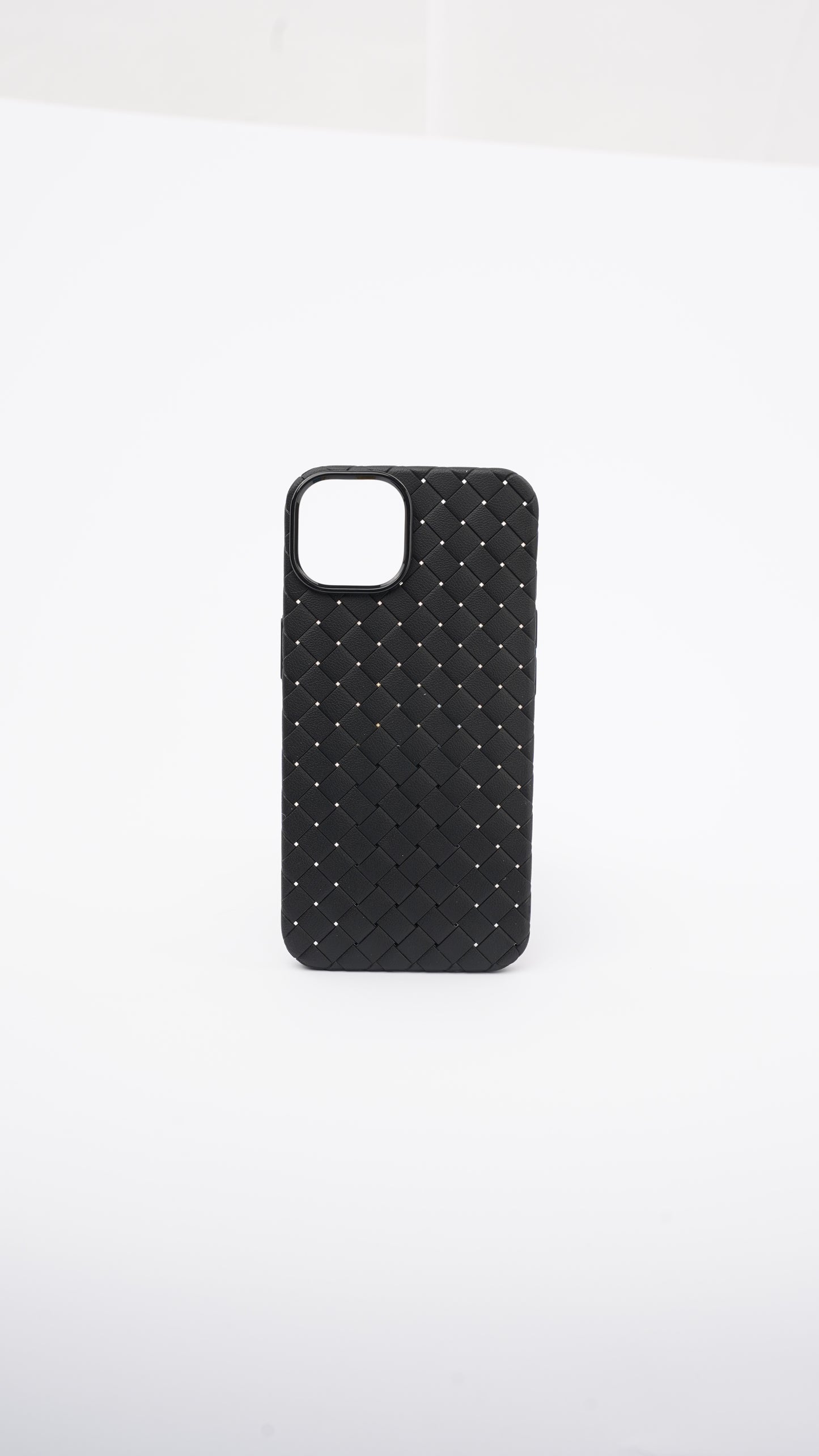 Woven Leather Case for iPhone 16 Pro
